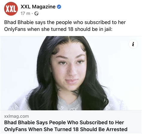 bad barbie leaked|Bhad Bhabie Says People Who Joined Her OnlyFans。